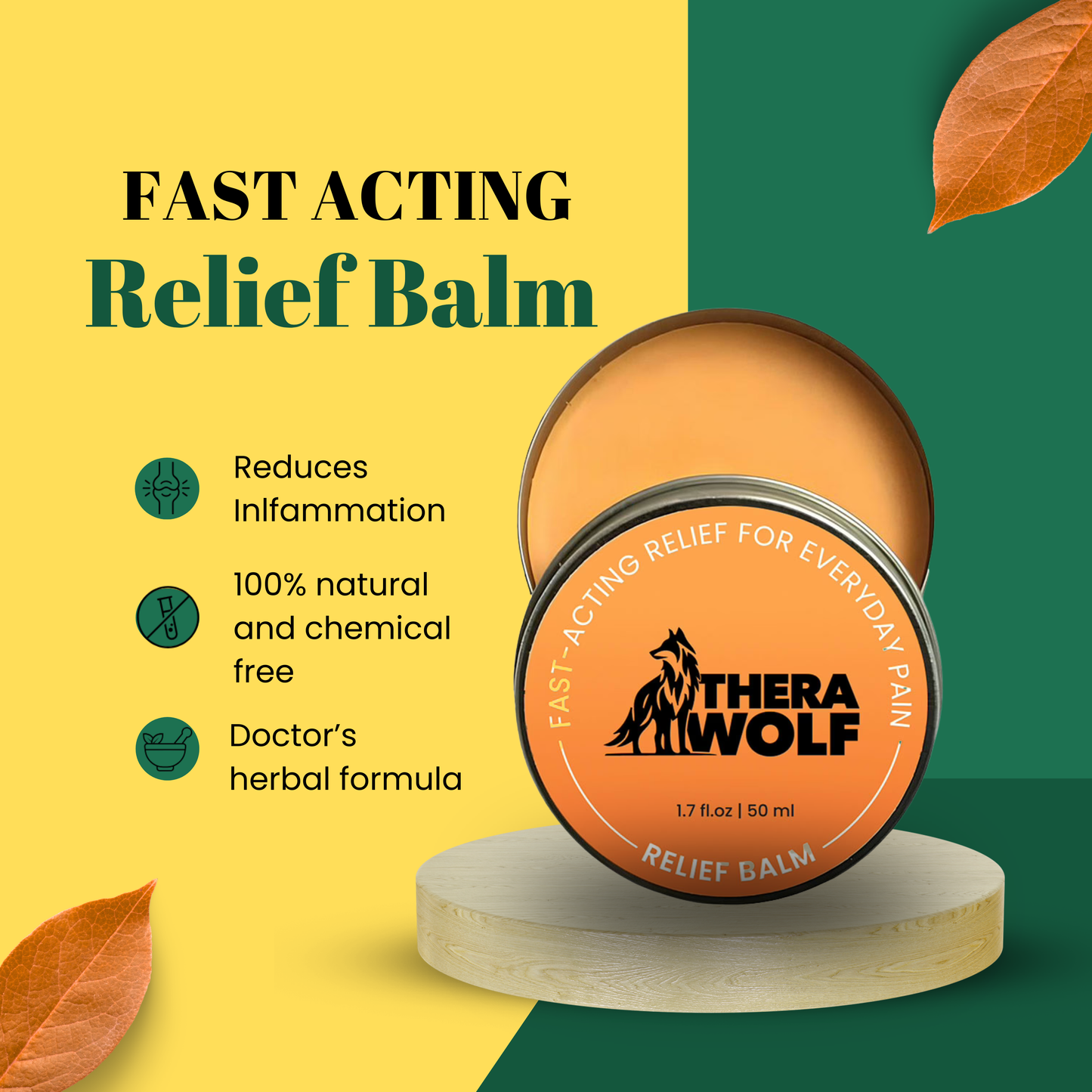 Therawolf Pain Relief Balm